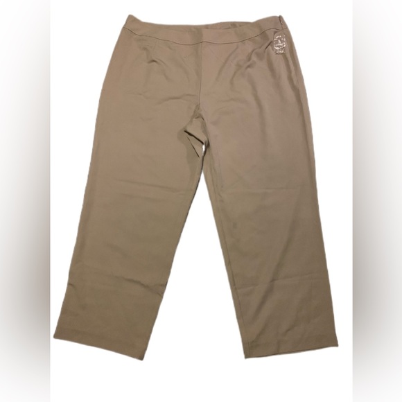 Linea by Louis Dell'Olio Flat Front Side Zip Pants Size 3X NWT - Picture 1 of 3